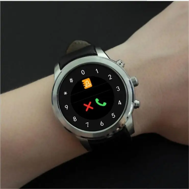 

New X5air Smart Watch Android5.1 Wrist Watch Round Screen Smart Watch wifi Bluetooth Card Heart Rate GPS PositioningWatch ISO