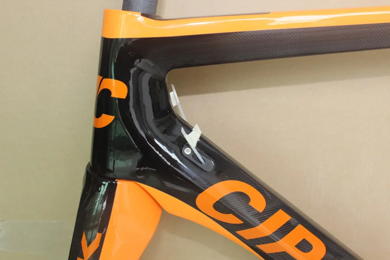 Sale orange black Cipollini NK1K full carbon bike frame with fork headset clamp seatpost T1000 Carbon Road bicycle Frameset 2 Sale orange black Cipollini NK1K full carbon bike frame with fork headset clamp seatpost T1000 Carbon Road bicycle Frameset 2