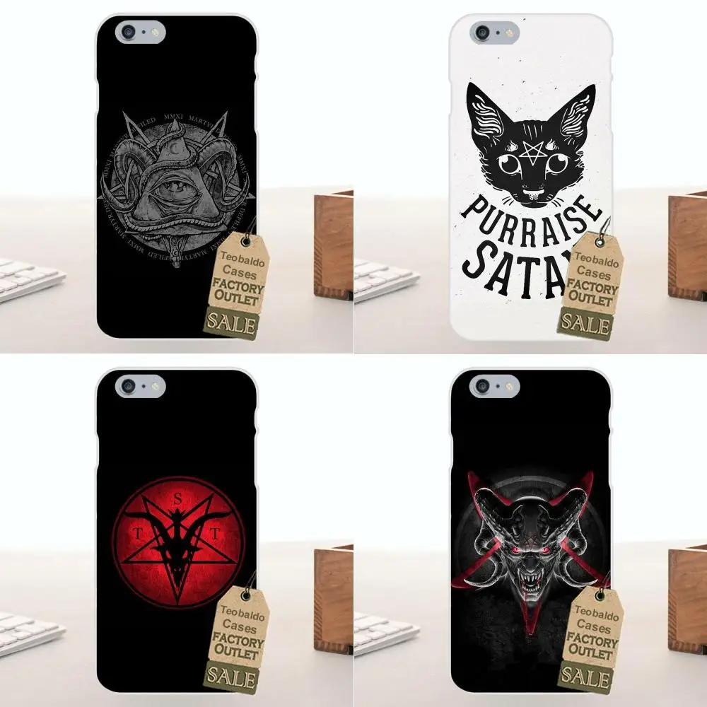 

Satan Pentagram Occult Evil Logo TPU Cell Phone Case For Huawei G7 G8 Honor 5A 5C 5X 6 6X 7 8 V8 Mate 8 9 P7 P8 P9 P10 Lite Plus