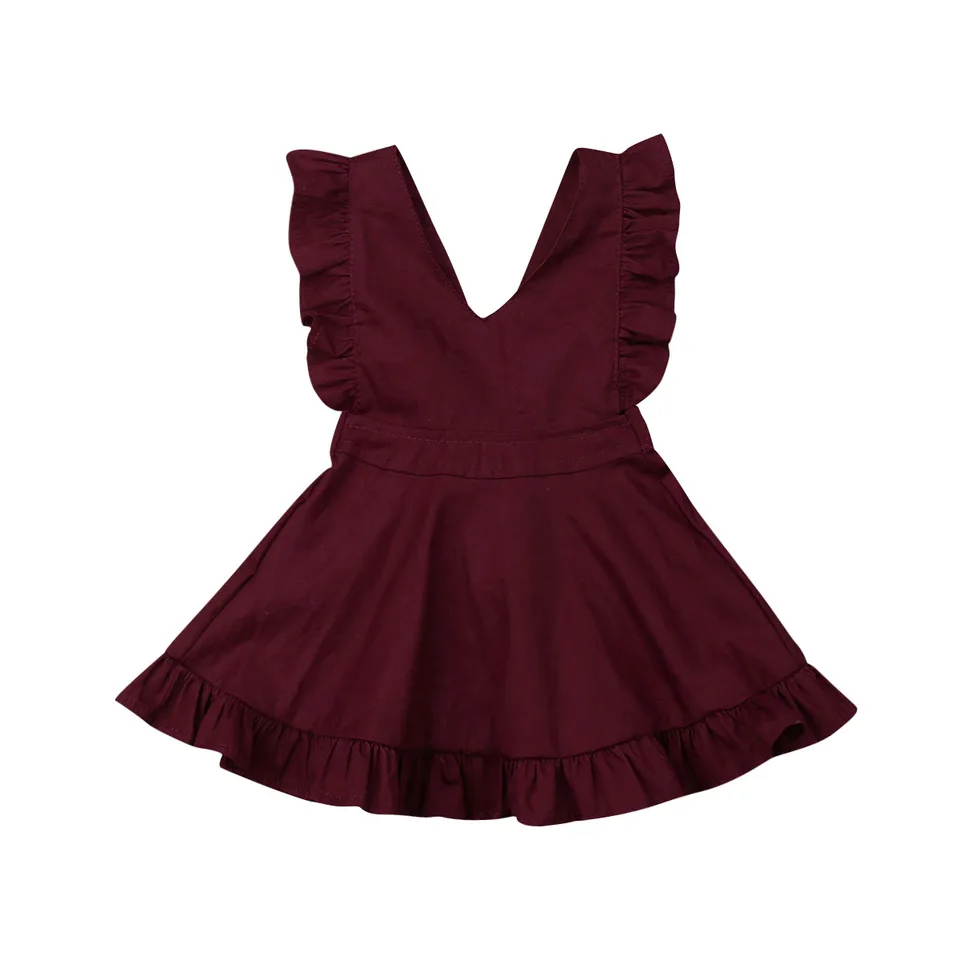 girls red holiday dress