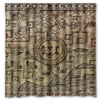 

Customize The Legend of Zelda Game Map Background Printed Waterproof Polyester Shower Curtain&Bath Curtain(Size 180X180CM)