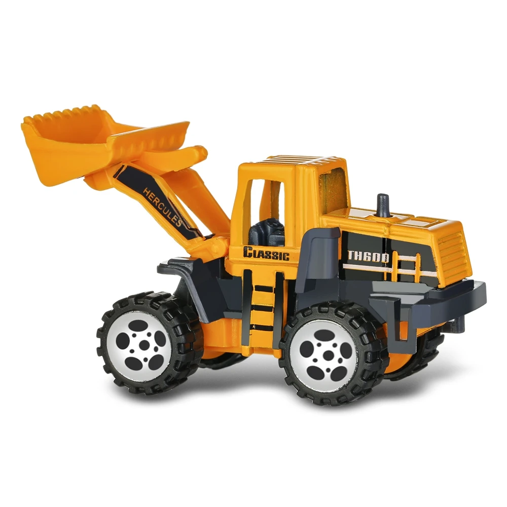  6 in 1 Mini Engineering Car Diecast Alloy Construction Vehicle Dump-car Dump Truck Model Classic Toy Mini gift for Children Toy (9)