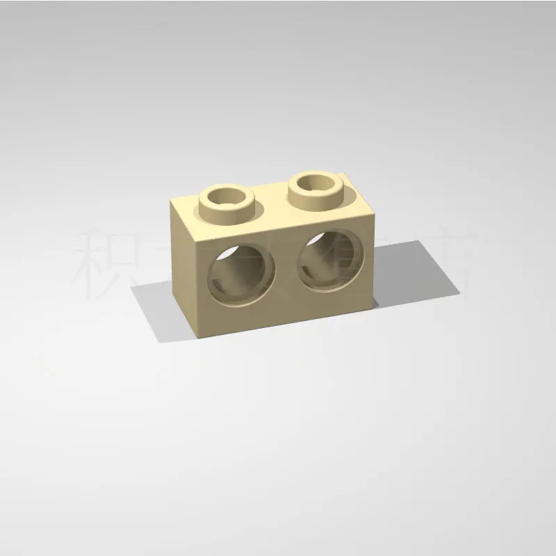 

10 pieces compatible with legao 32000 1x2 with two holes of bricks