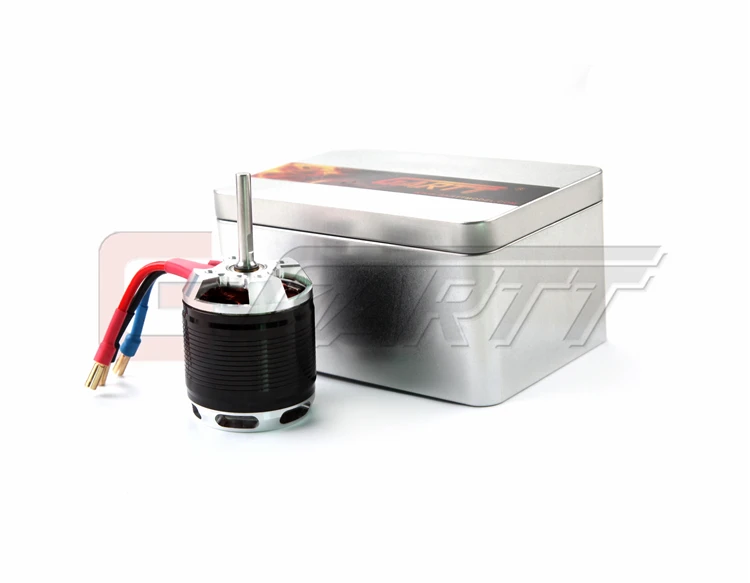 Gleagle`s HF 530KV 4500W Brushless Motor With Steel Case For 700 Align Trex RC Heli Black gh hf 530kv 4500w brushless motor with steel case for 700 align trex rc heli black