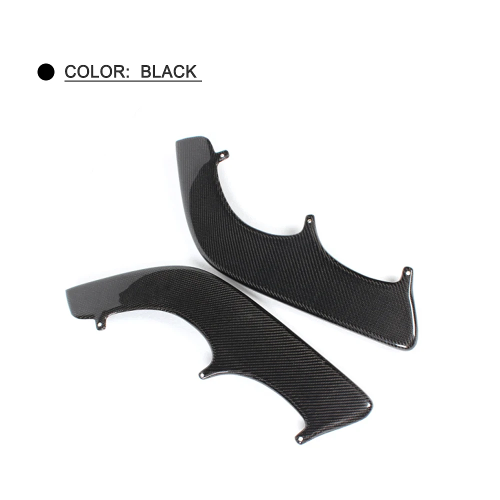 Car Front Bumper Splitters For Lexus IS250 2011 2012 2013 Car Front Bumper Splitters Lip Spoiler Side Aprons Carbon Fiber