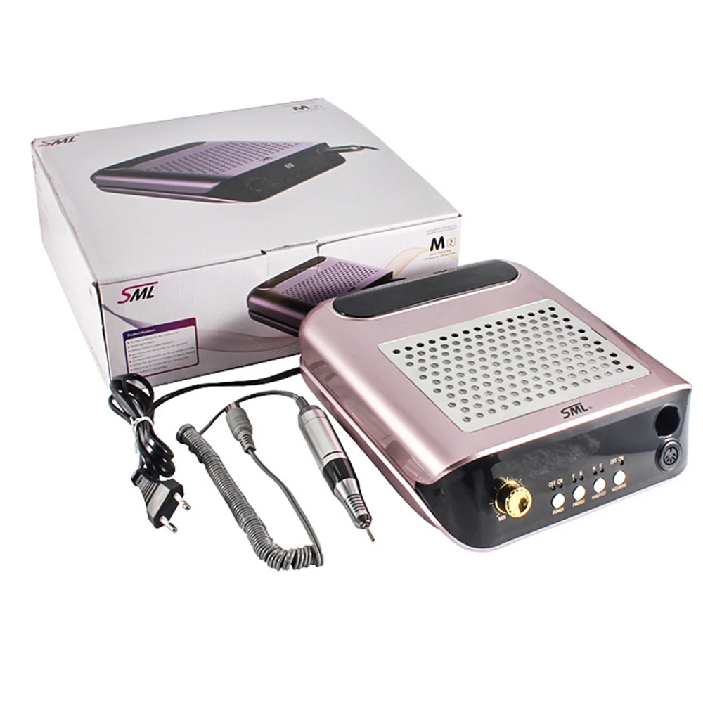 

Nail Drill Manicure Machine With Dust Collector Fan Professional Milling Nail File Tools Polishing Vacuuming Nail File Tools