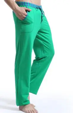 

wangjiang fashionable casual men's pants at home trousers cotton comfortable pajama pants