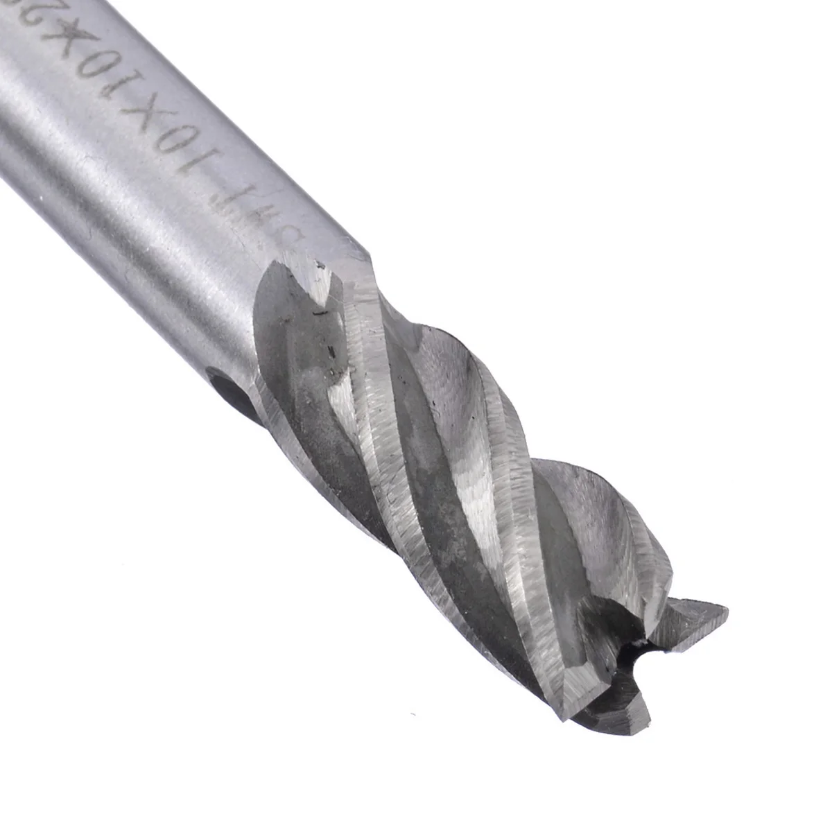 10Pcs/set 4 Flute End Mill HSS Straight Shank Drill Bit Milling Cutter Tool For CNC Tools 1.5-10mm