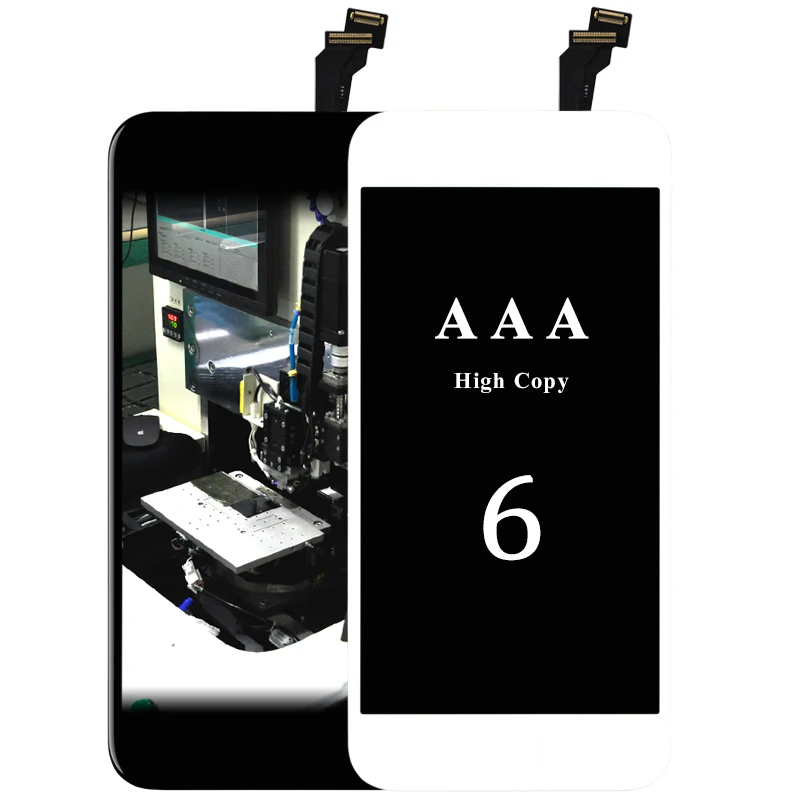 

1pcs highscreen LCD Display +Touch screen for iPhone 6g lcd (4.7") black white & Fast Delivery & Shipping free