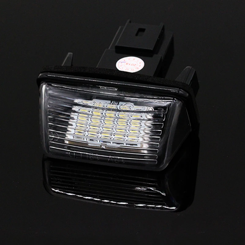 2pcs/set White 6000k Car LED License Plate Light Lamp for Citroen C3 C4 C5 Berlingo Saxo Xsara Picasso 2pcs/set White 6000k Car LED License Plate Light Lamp for Citroen C3 C4 C5 Berlingo Saxo Xsara Picasso