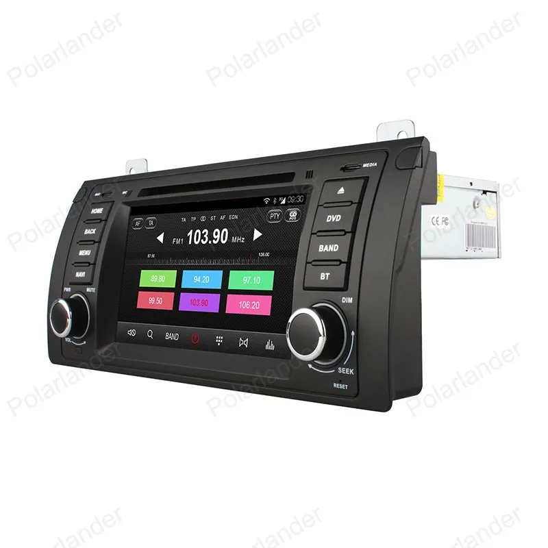 Best Android4.4 7 inch Car DVD For BMW E39/X5/M5/E38/E53 FM AM radio Support BT GPS 3G WiFi OBD DVR DAB+ RDS TPMS 30