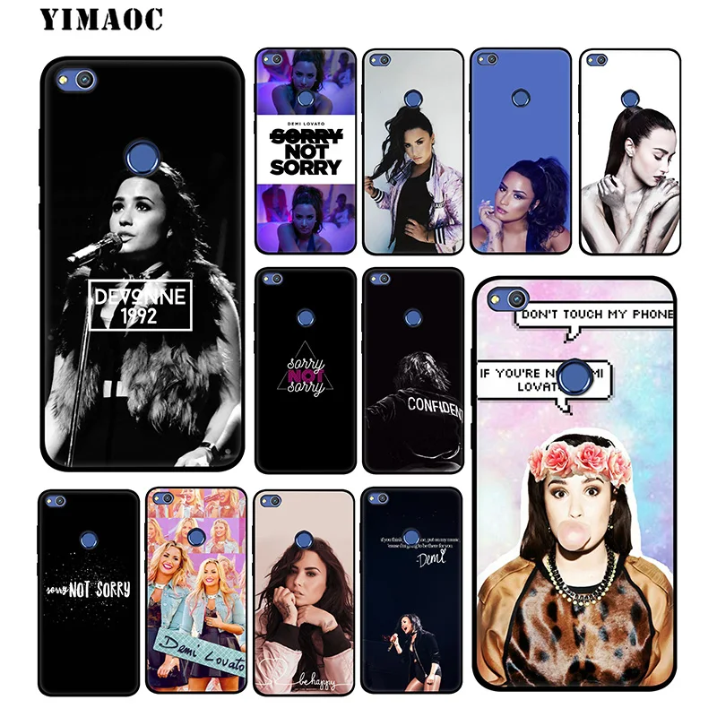 YIMAOC Demi Lovato мягкий чехол для huawei mate 20 10 P30 P20 Pro P10 P9 P Smart Z 2019 &amp Nova 3 3i Lite |