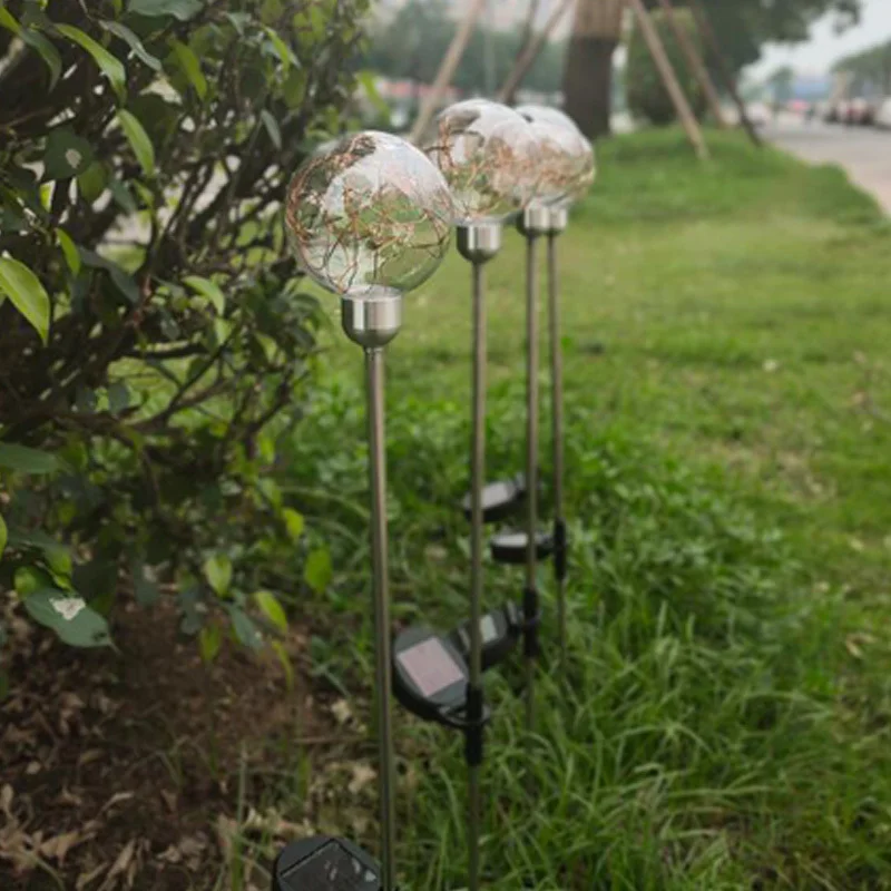 Emissor de Luz Solar do Gramado Plugue à Prova Decoração da Lâmpada de Jardim Luz do Jardim ao ar Diodo Solar Bola Água Livre Paisagem Luz Conveniente d' 14 Luz Do Jardim Ao Ar Livre Paisagem