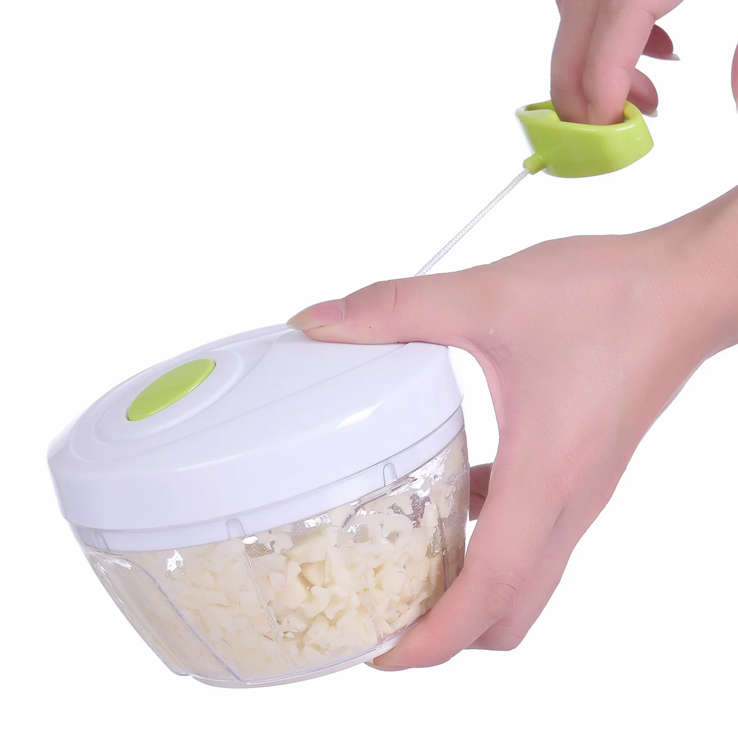 Auto Cut Vegetable Cutter Peel Tool Manual Pressure Garlic Kitchen