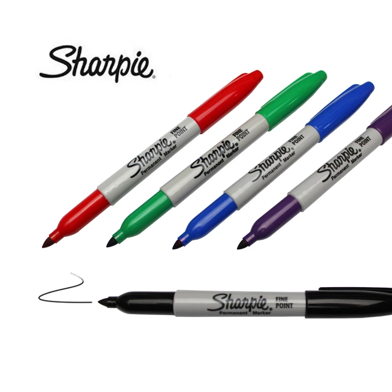 Американский sanford sharpie перманентные Маркеры Sharpie мелкая точка Перманентный маркер цветной маркер ручка