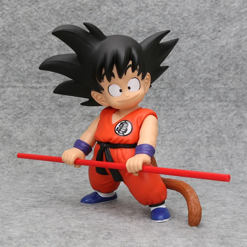 Dragon Ball Z Goku Kuririn фигурка Драконий жемчуг сон gokou Krillin из ПВХ Коллекция фигурок игрушки для Рождественский подарок brinquedos - Цвет: Goku  bag