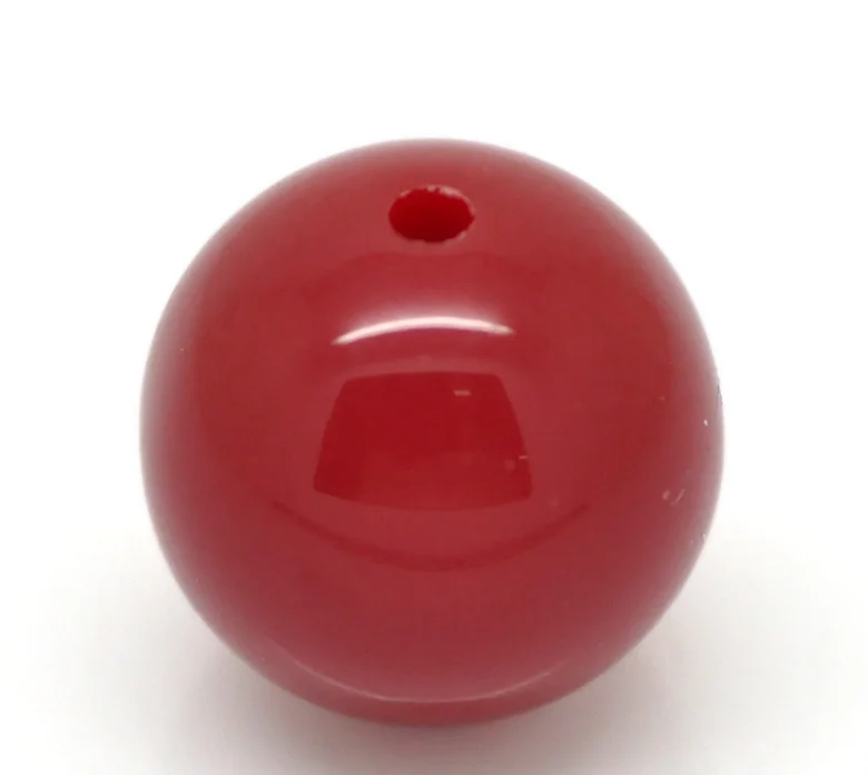 

Doreen Box hot- 20PCs Red Acrylic Ball Spacers Beads 20mm(6/8") Dia.(B20604)