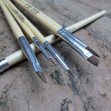 6pcs/set Paint Brushes Makeup Body Painting Face Paint Brush Set Make up Brush Tools