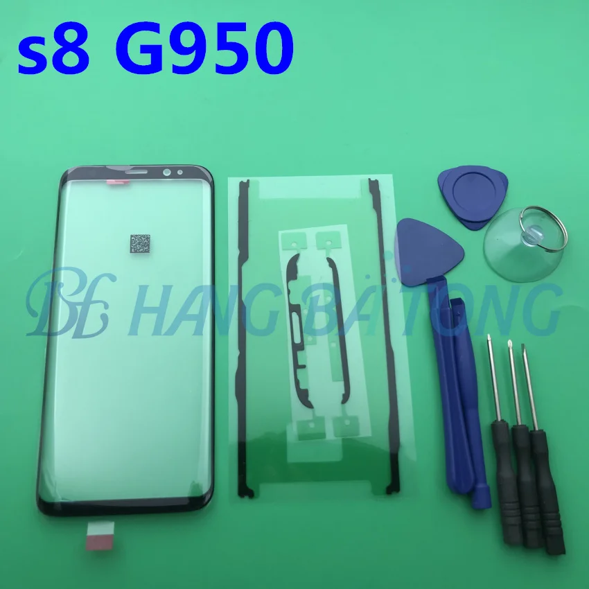 Оригинальное Сменное внешнее стекло для Samsung Galaxy S8 G950 G950F 5 8 ''ЖК дисплей