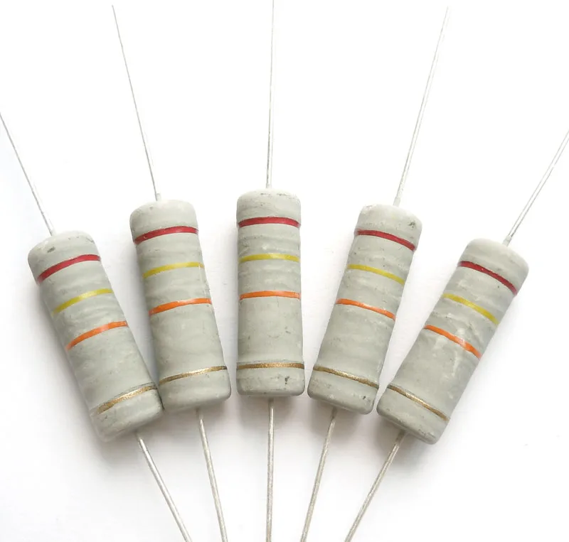 5w 24k ohm 24000 ohm 100 Original New Fixed Resistor Metal Oxide Film