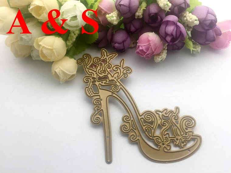  Q33 METAL CUTTING DIES High Heeled Shoes Scrapbook card invitation paper craft party decor embossin - 32830175996
