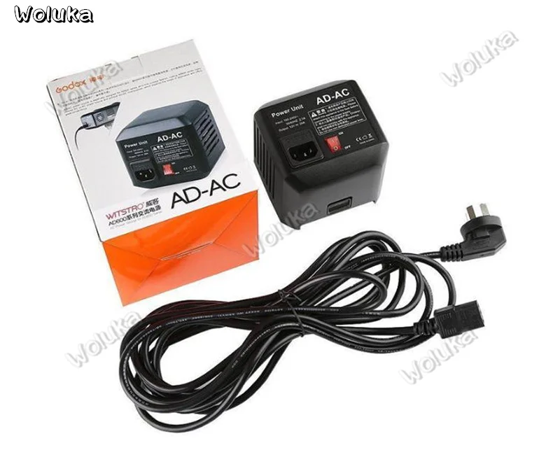 Godox AD-AC AC Мощность блок источника адаптер с кабелем для AD600B AD600BM AD600M AD600 SLB60W SLB60Y CD50 T03Y