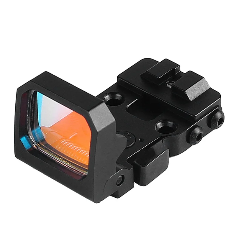 Flip Up Red Dot Sight Foldable RMR Scope w 9 Levels Brightness Holographic Reflex for Airsoft Hunting (14)
