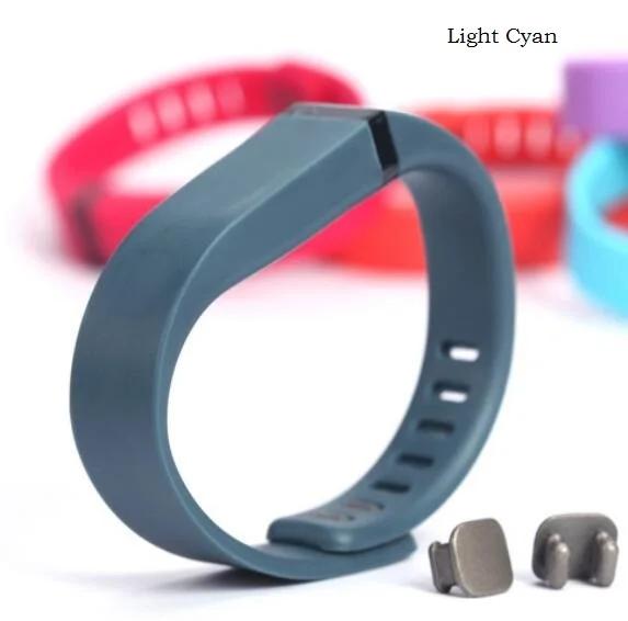 L чистый цветной силиконовый сменный браслет на запястье для Fitbit Flex 1 Смарт часы