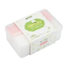 Новинка Мода 580 pcsPure ватные подушечки для макияжа лица Чистый Макияж хлопок слоеный Повседневный инструмент Maquiagem Прямая поставка