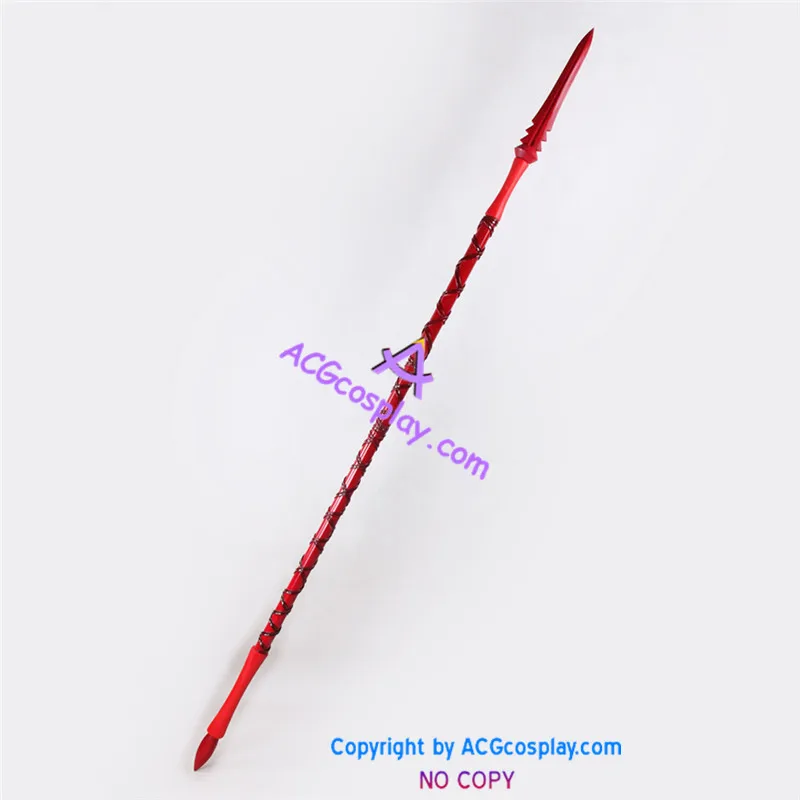 Fate Stay Night Lancer Cu Chulainn копье-реквизит для косплея реквизит из ПВХ