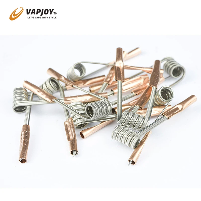 

Original VAPJOY CS1224 Clapton Parallel Coil 0.3ohm NI80 26AWG*2+39+26AWG pre-built coil heating wire for RDA,RDTA,diy e-cig