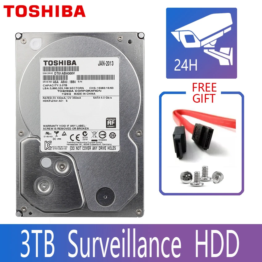 おまけ付】 HDD 3.5インチTOSHIBA 内蔵3TB