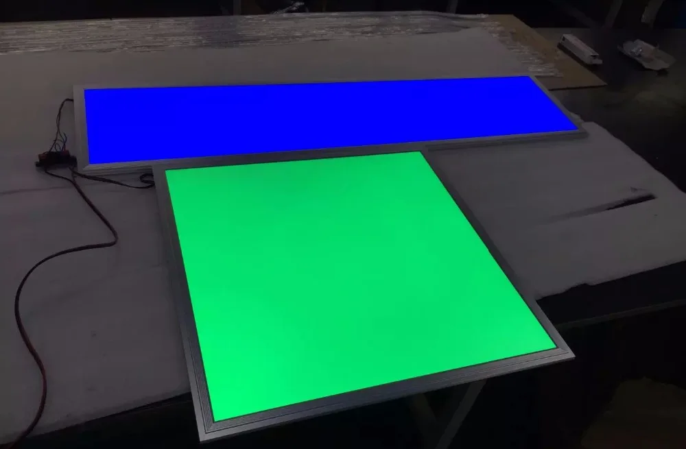 Mudança de Cor Conduziu a Luz do Painel Painel de Superfície Painel de Luz Frete Grátis Rgbw Quadrado 300x1200mm Rgbw Rgbw de Superfície Montado Levou 7 Cheap Luzes do painel de LED