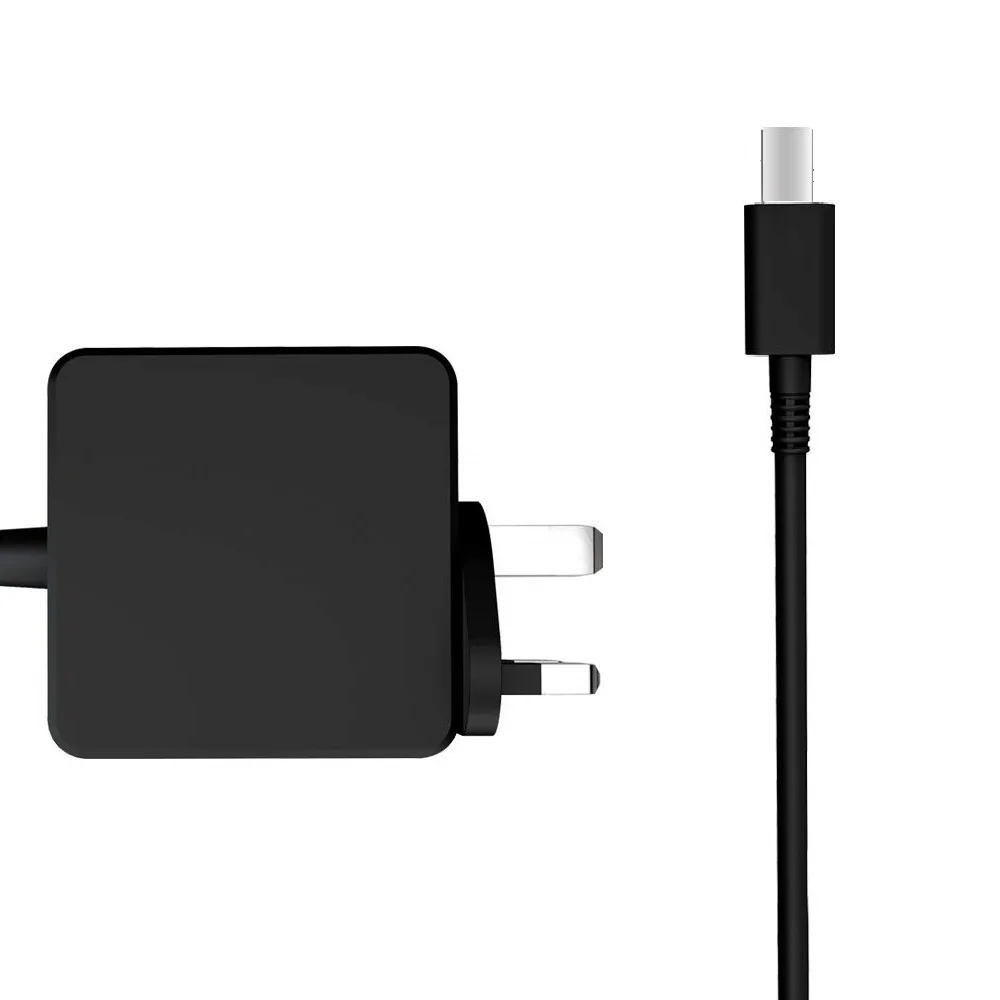 UK Black Universal 29W 45W 61W 65W USB Type C Laptop Phone Power Adapter Charger for Lenovo Asus HP Dell Xiaomi Huawei Google 4 ,US,UK,EU Plug
