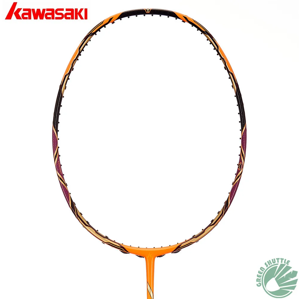 

Genuine 2019 New Kawasaki Special Carbon Fiber Passion P5 Magic 2 IN 1 Frame Honor S6 Badminton Racket With Gift