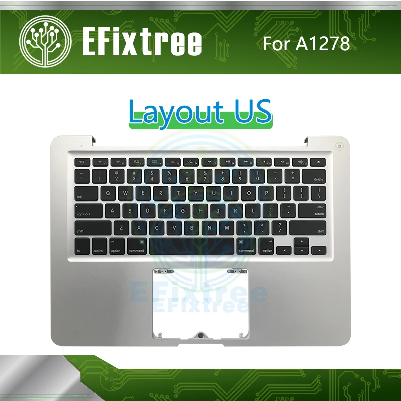 

US A1278 Topcase Case Top Case With Keyboard Backlight English For Macbook Air Plamrest 13.3 inch EMC 2419 2555 2454 2011 2012