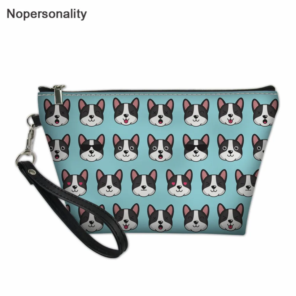 

Nopersonality Travel Cosmetic Bag Basenji Dog Women Clucth Toiletry Bag Ladies Portable Travel Makeup Case Pouch Waterproof