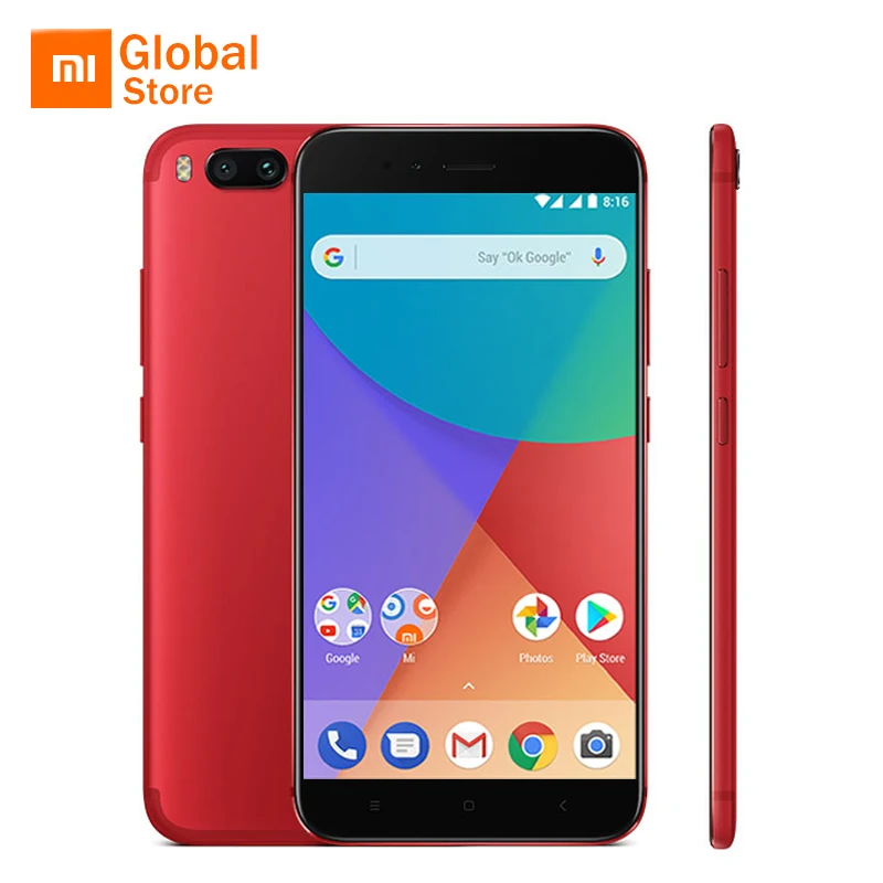 Глобальная версия Xiaomi mi A1 4 ГБ 64 Встроенная память мобильного телефона Snapdragon 625 Octa