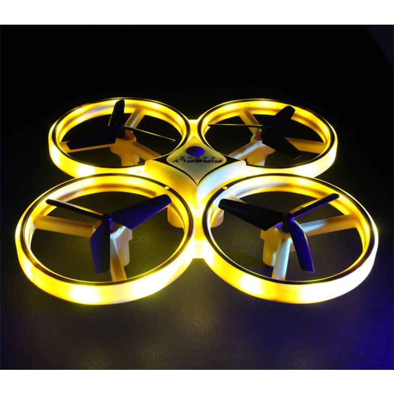 

New Induction Drone Gesture Remote Control Aircraft Aircraft Four-axis Intelligent Suspension Novelty Lighting