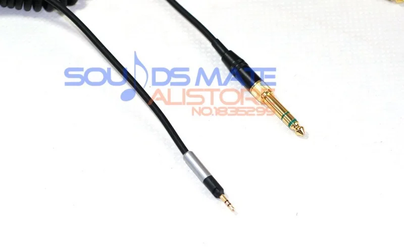 Generic Replacement Coiled Headphones DJ Extended Cable Wire For Sennheiser HD598 HD595 HD518 HD558 Headphones 1 3M