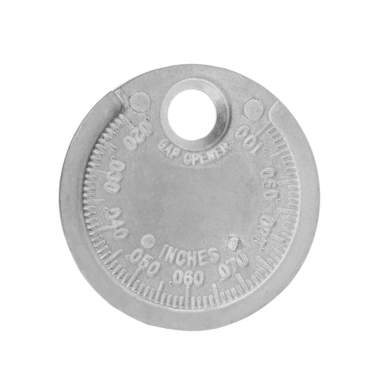 

Spark Plug Gap Gauge Tool Measurement Coin-Type 0.6-2.4mm Range Spark Plug Gage