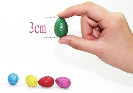 20pcs/lot Novelty Gag Toys Children Toys Cute Magic Hatching Growing Animal Dinosaur Eggs For Kids Educational Gifts