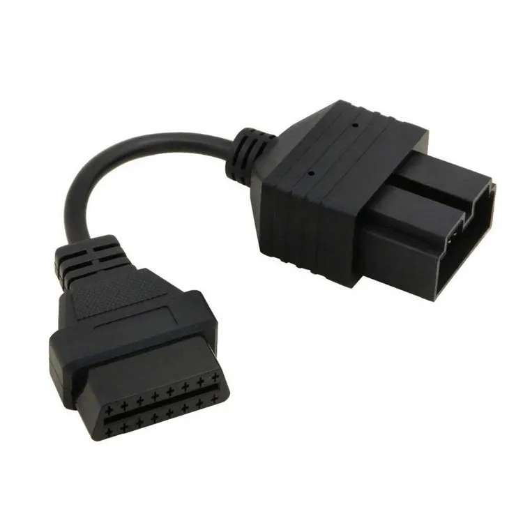 Для Kia диагностический Connerctor 20-контактный до 16-контактный OBD1 для OBD2 кабель Kia 20PIN Автомобильный Кабель диагностического прибора