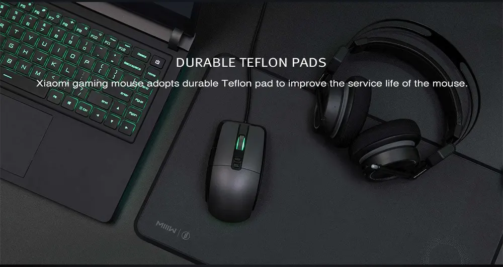 Xiaomi Wired Wireless Gaming Mous e RGB Color Lights 7200DPI Programmable 6 Programmable Keys (0-11)