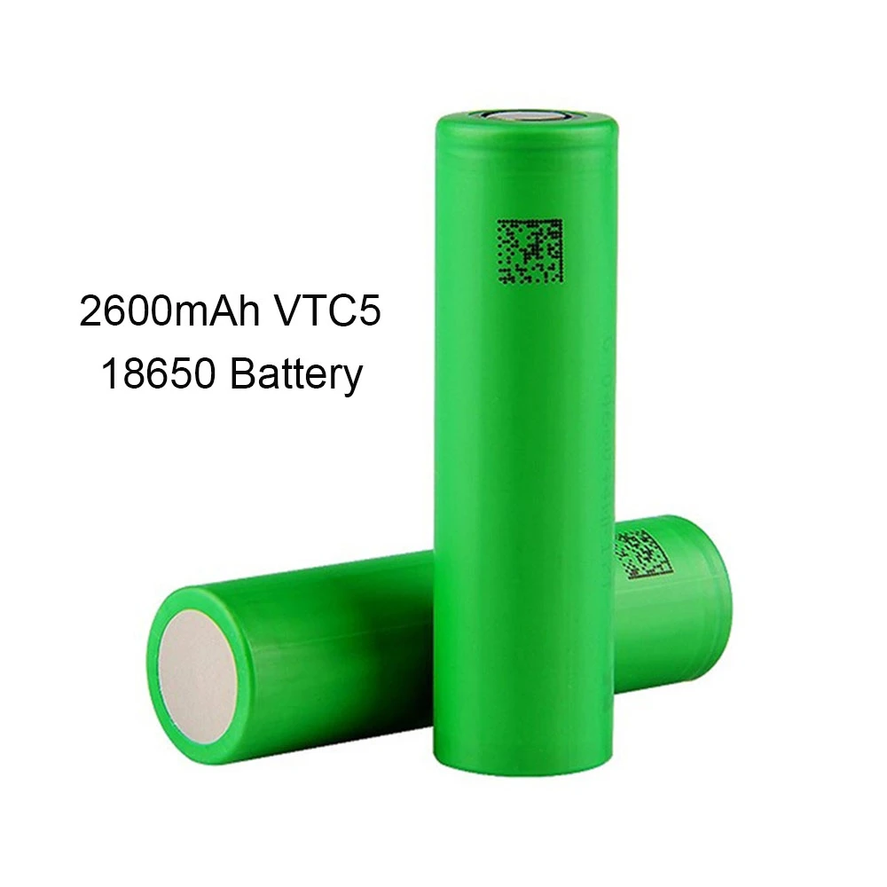 10pcs Lot 3 6v 2600mah Lithium Li Ion Battery Original Vtc5 For Sony High Drain 30a Battery Rechargeable Batteries Li Ion Battery Lot Lotvtc5 2600mah Aliexpress