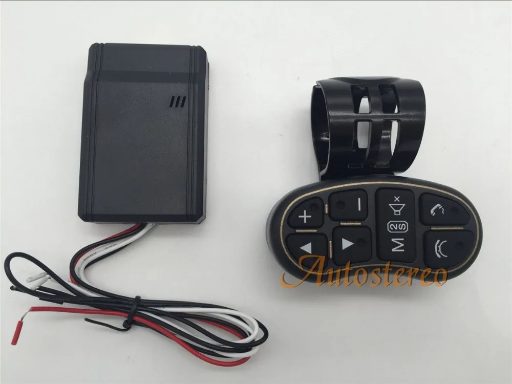 Универсальный руль управления семь кнопок для автомобиля dvd-плеер головное устройство SWC