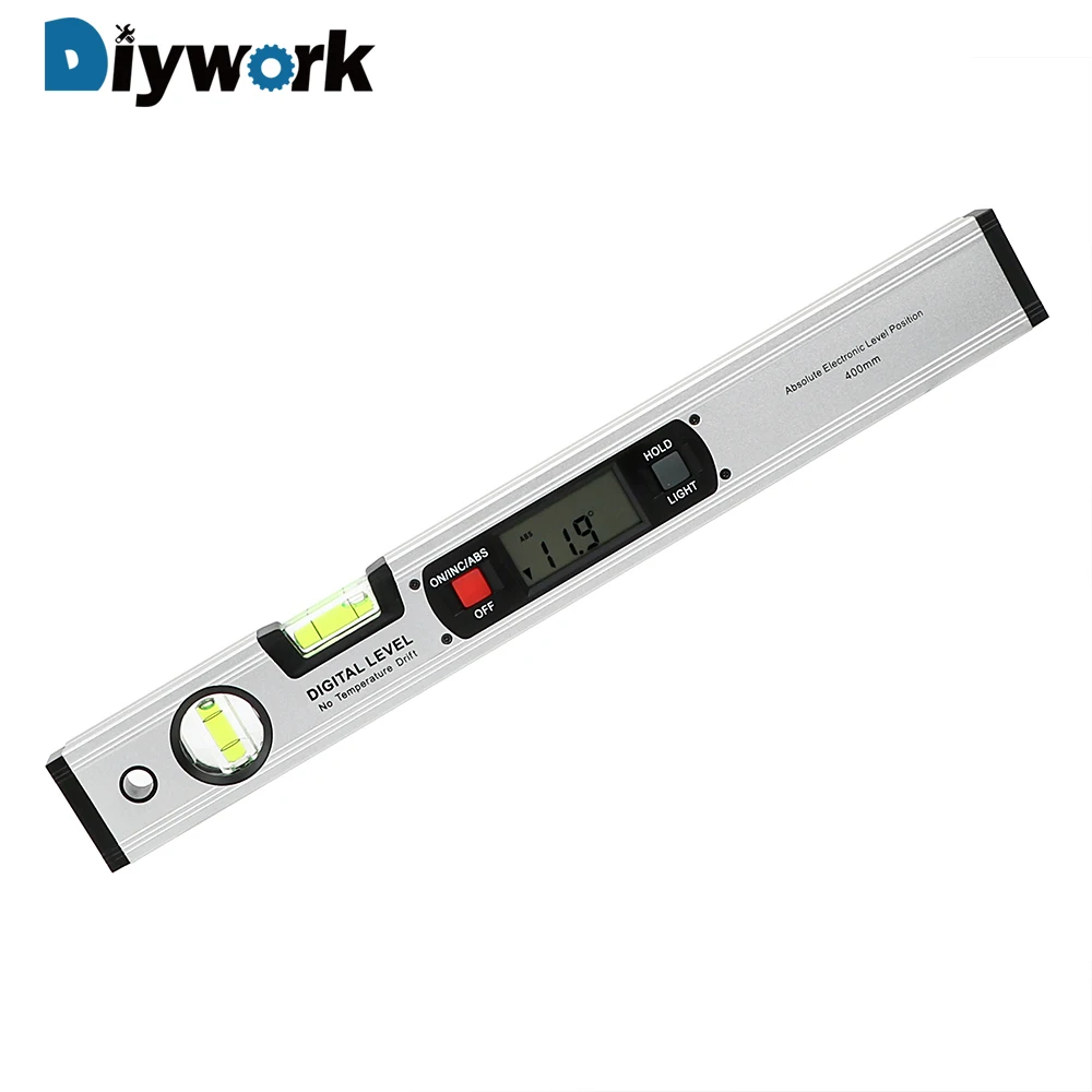 

DIYWORK Slope Measuring Instrument Electronic Digital Height Measuring Instruments Upright Angle Level Spirit Level