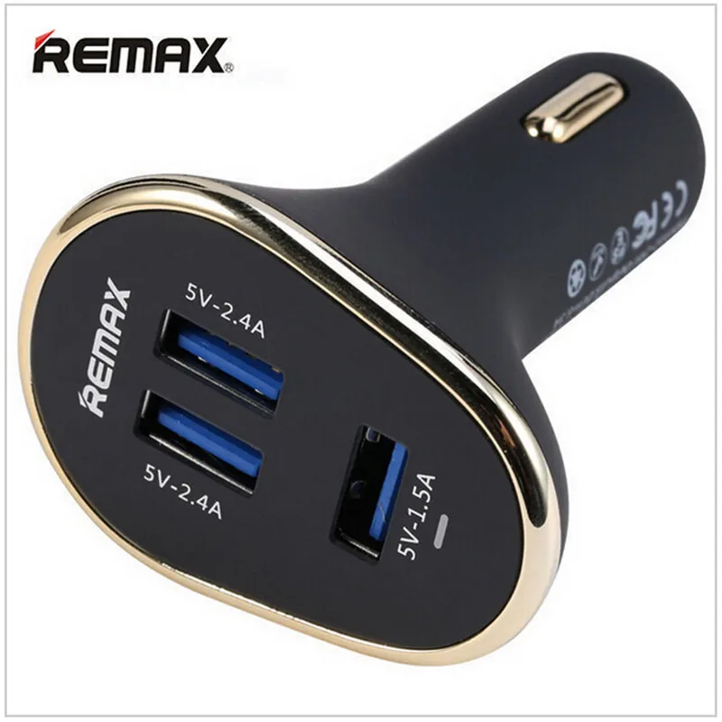 Image USB Car Charger Phone Charger For Car 3 Ports 6.3A Super Fast USB Charging For Smart Phone Cell Phone Free Shipping