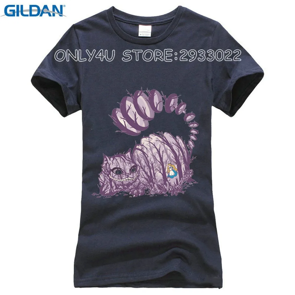 GILDAN Top Tee Big Purple Tooth Ghost Cheshire newest Because cat design summer hipster women's T-Shirtjpg4jpg4jpg4jpg4