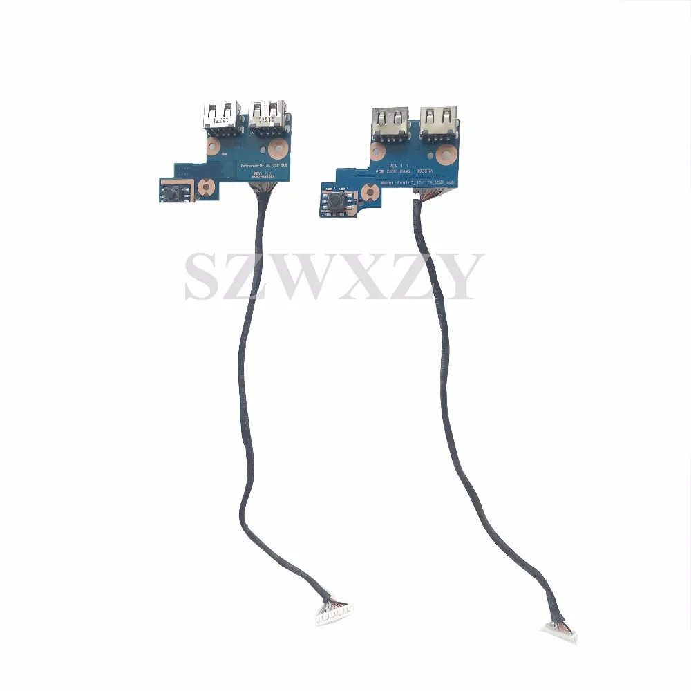 Оригинальная USB плата кнопки питания для Samsung NP305V5A NP300E5A NP300E7A|Компьютерные кабели
